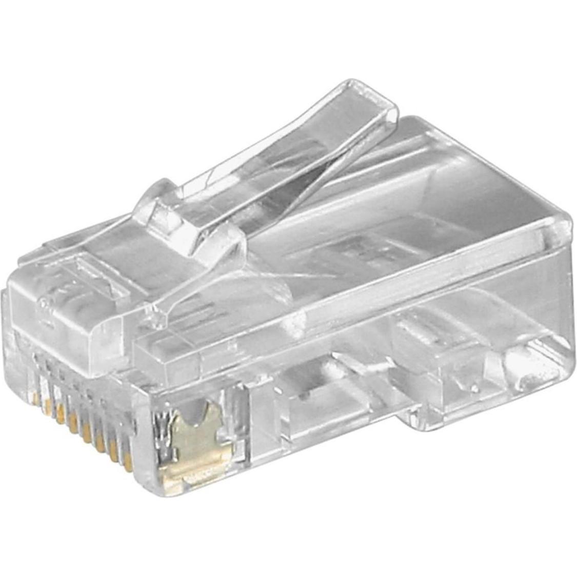 Lanview Spina RJ45 per cavo a tariffa flat, 8 (Connettore del cavo di rete), Accessori di rete