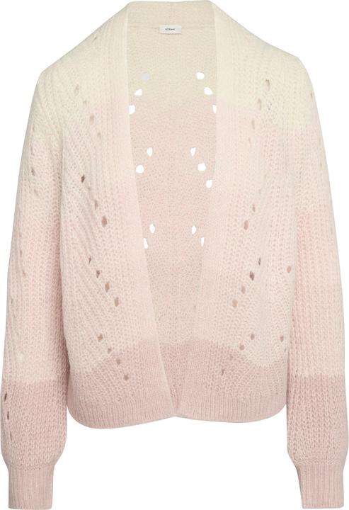 Produktbild s.Oliver Strickjacke Alpakamix-Cardigan mit Farbverlauf (M)
