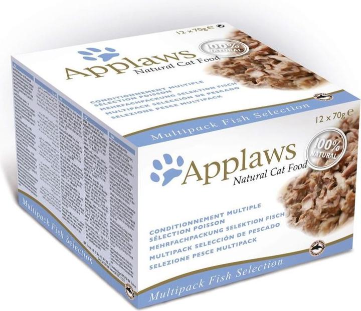 Produktbild Applaws Fisch Multipack (Adult, 12 Stk., 840 g)