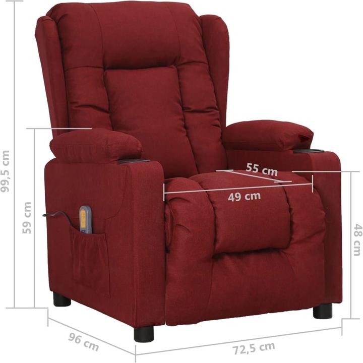 Image du produit vidaXL Massagesessel