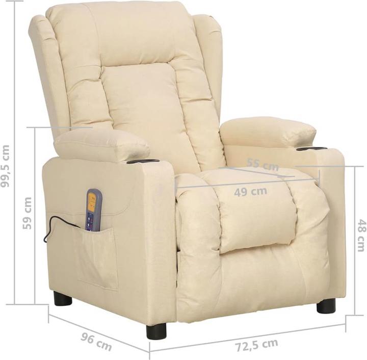 Immagine prodotto vidaXL Elektrischer Massagesessel