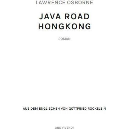 Thumbnail - Java Road Hong Kong, Belletristik von Lawrence Osborne