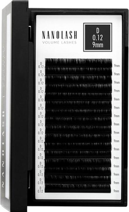 Actual product image Nanolash Volume Lashes False Lashes for Professional Eyelash Extensions Volume Eyelash Extensions 9m (Artificial eyelashes)