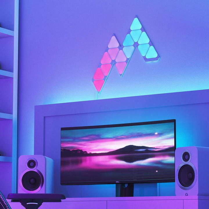 Produktbild Nanoleaf Shapes Mini Triangles Expansion Pack, 10 Stk. (200 lm)