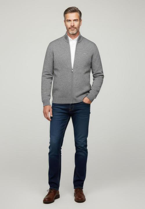 Produktbild GANT Extrafine Lambswool Zip - 68161 (XL)