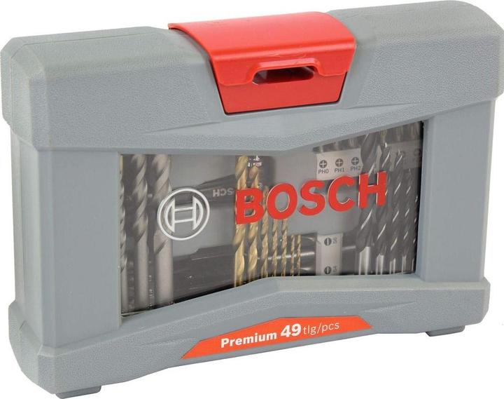 Produktbild Bosch Professional Zubehör 49-tlg. Premium X-Line Bohrer- und Schrauber-Set (10 mm, 16 mm, 2 mm, 20 mm, 3 mm, 4 mm, 5 mm, 6 mm, 8 mm)