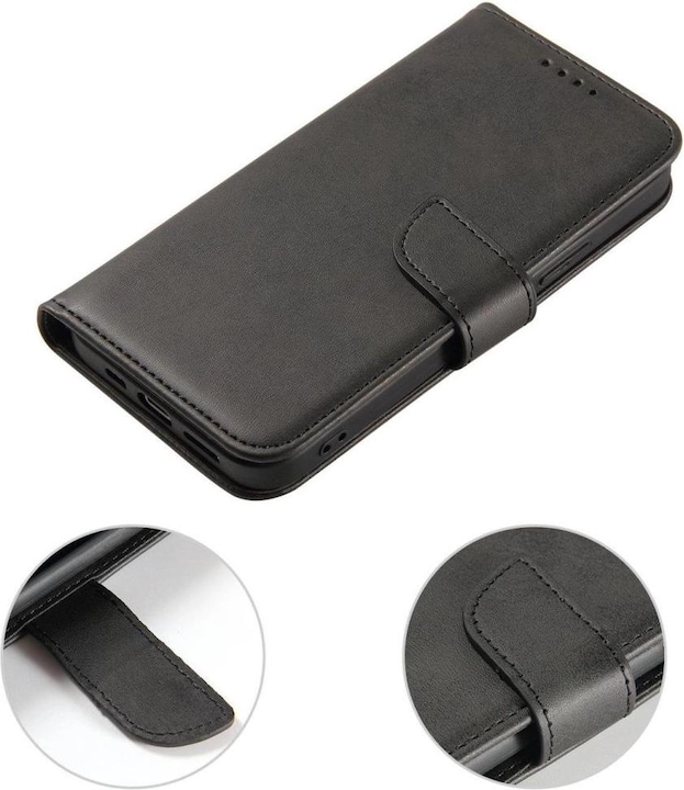 Produktbild Hurtel Back panel cover Magnet Case with Flip for Samsung Galaxy A26 - Black (Samsung Galaxy A26)