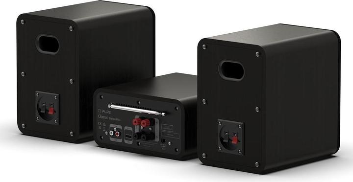Actual product image Pure Classic Stereo Mini Black (Bluetooth, CD player, 2x 20 W)