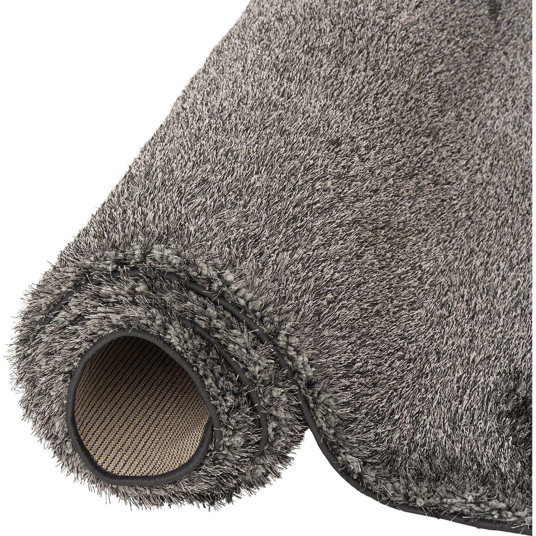 Thumbnail - Snapstyle, Teppich, Hochflor Shaggy Teppich Luxus Emotion Mix (160 x 160 cm)