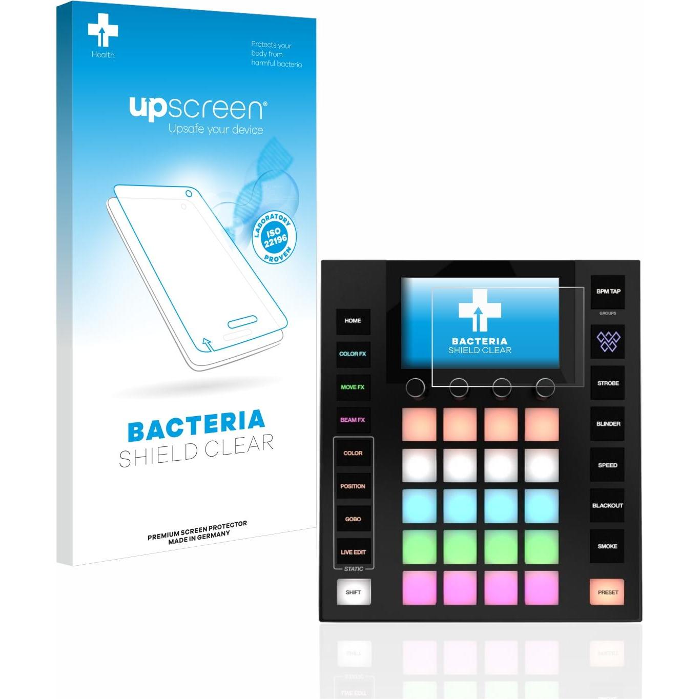 upscreen Antibakterieller Displayschutz, Smartwatch Schutzfolie, Transparent