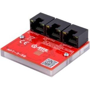 Thumbnail - Atte SWITCH 3-PORTOWY POE APT-3-50 (GIGABIT), Netzwerk Switch, Grau