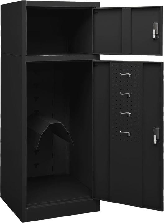 Produktbild vidaXL Sattelschrank (53 x 53 x 140 cm)