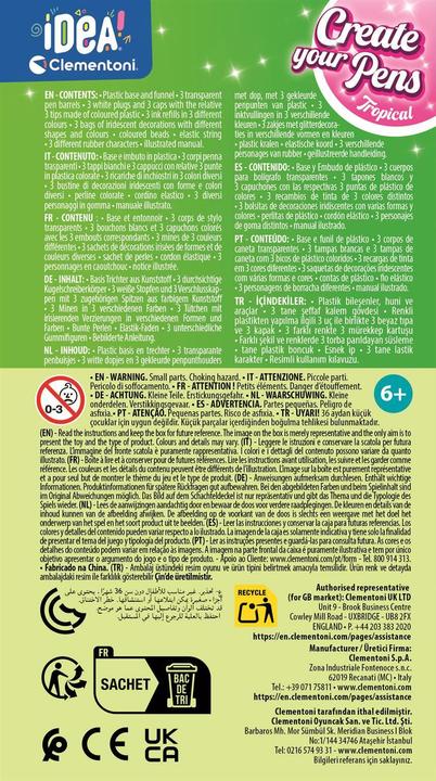 Actual product image Clementoni Your pen creations (assorted - 1 pack)