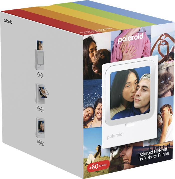 Produktbild Polaroid Hi Print 3x3 Pocket Printer + 60 Sheets (Farbe)