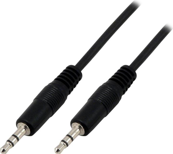 Produktbild MCL CABLE AUDIO STEREO JACK 3.5 MALE (P) (1.50 m, AUX Kabel)