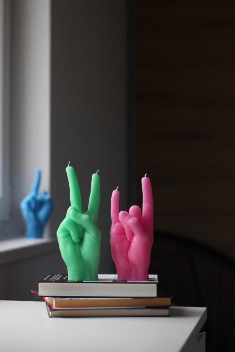 Image du produit Candle Hand Victoire (1 pcs)