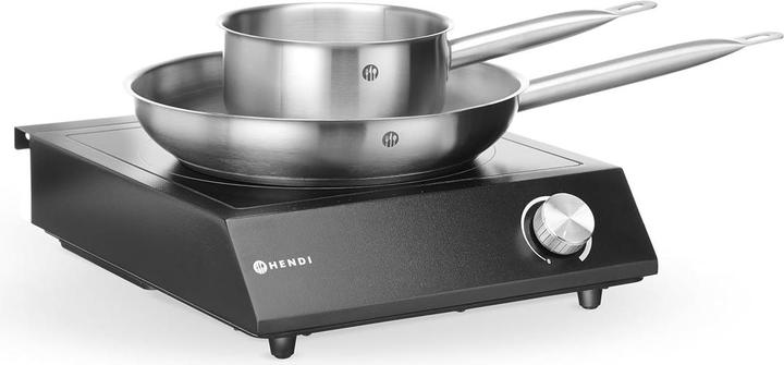 Produktbild Hendi Set: Induktionskocher 3500W + Stielkasse