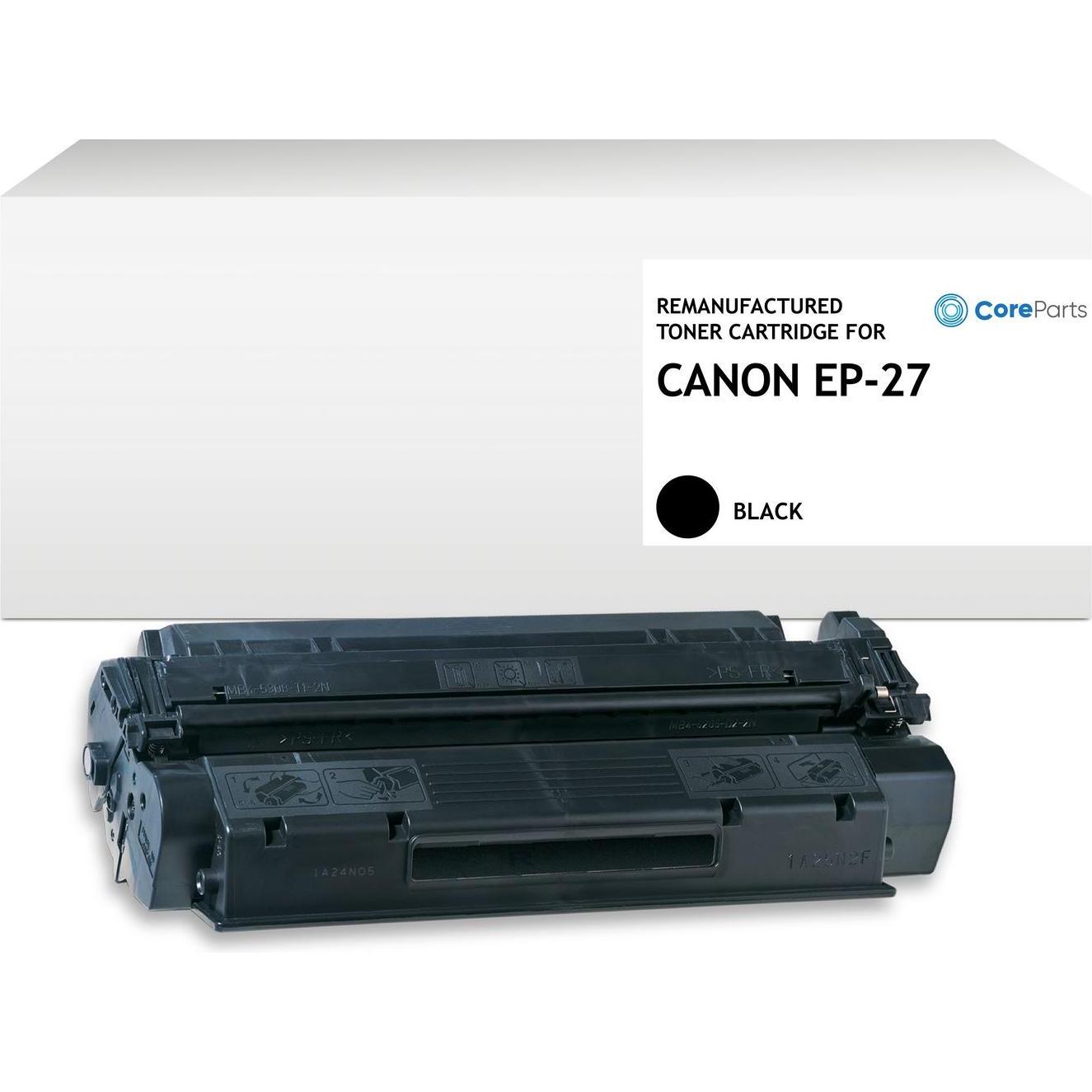 CoreParts, Toner, Toner Black for CANON, Pages:
