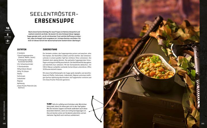 Actual product image Das inoffizielle Kochbuch für Panem-Fans (German, Tom Grimm, 2023)