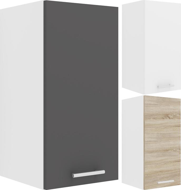 Produktbild VCM Küchenschrank Breite 30 cm Holztür Hängeschrank Küche Küchenmöbel Esilo (30 x 31 x 60 cm)