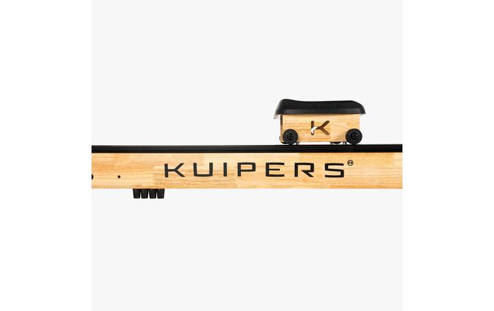 Actual product image Kuipers Fitness Rudergerät Aqua Rower Helle Eiche, Bremssystem