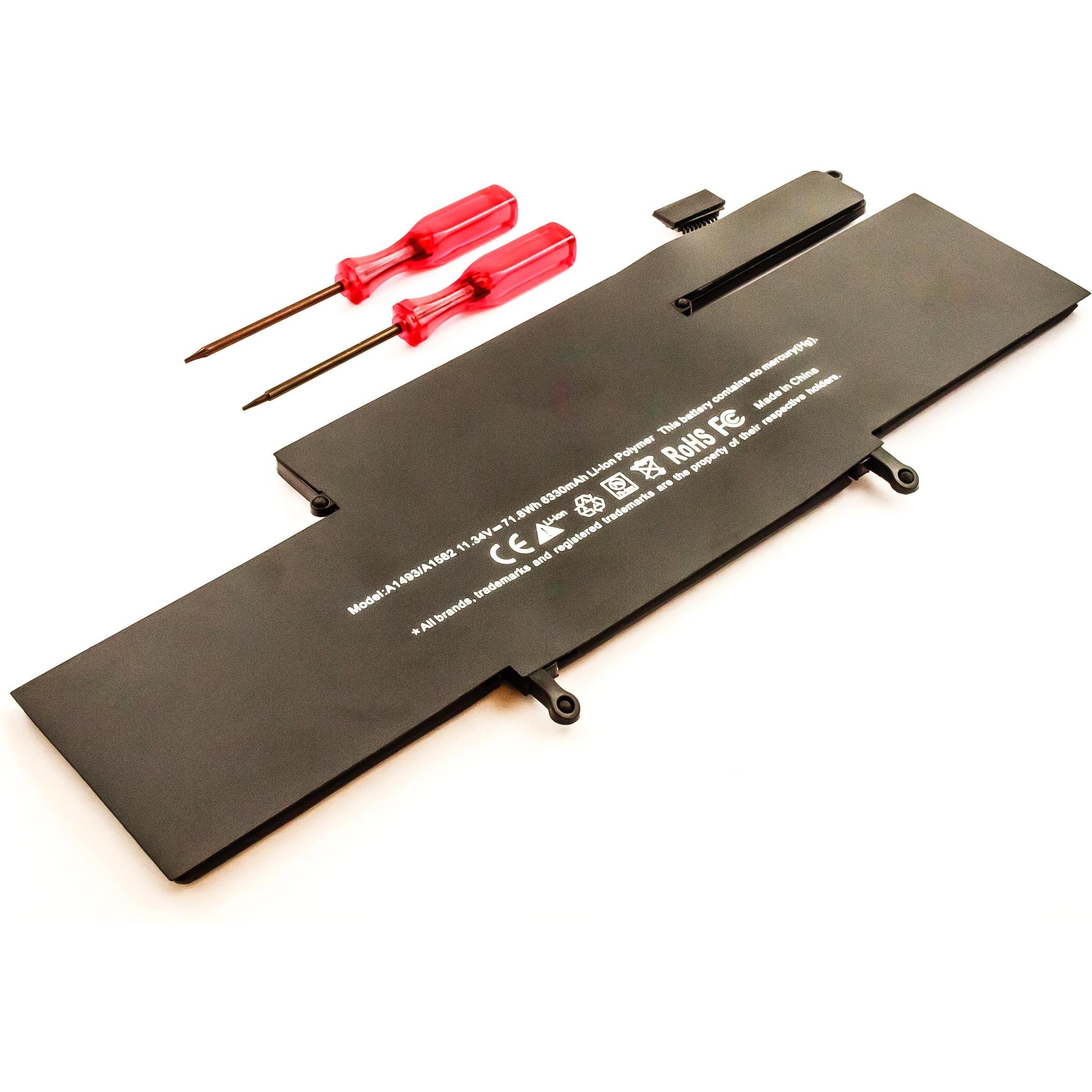 Thumbnail - AGI 39289 - Akku - Apple (6300 mAh), Notebook Akku, Schwarz