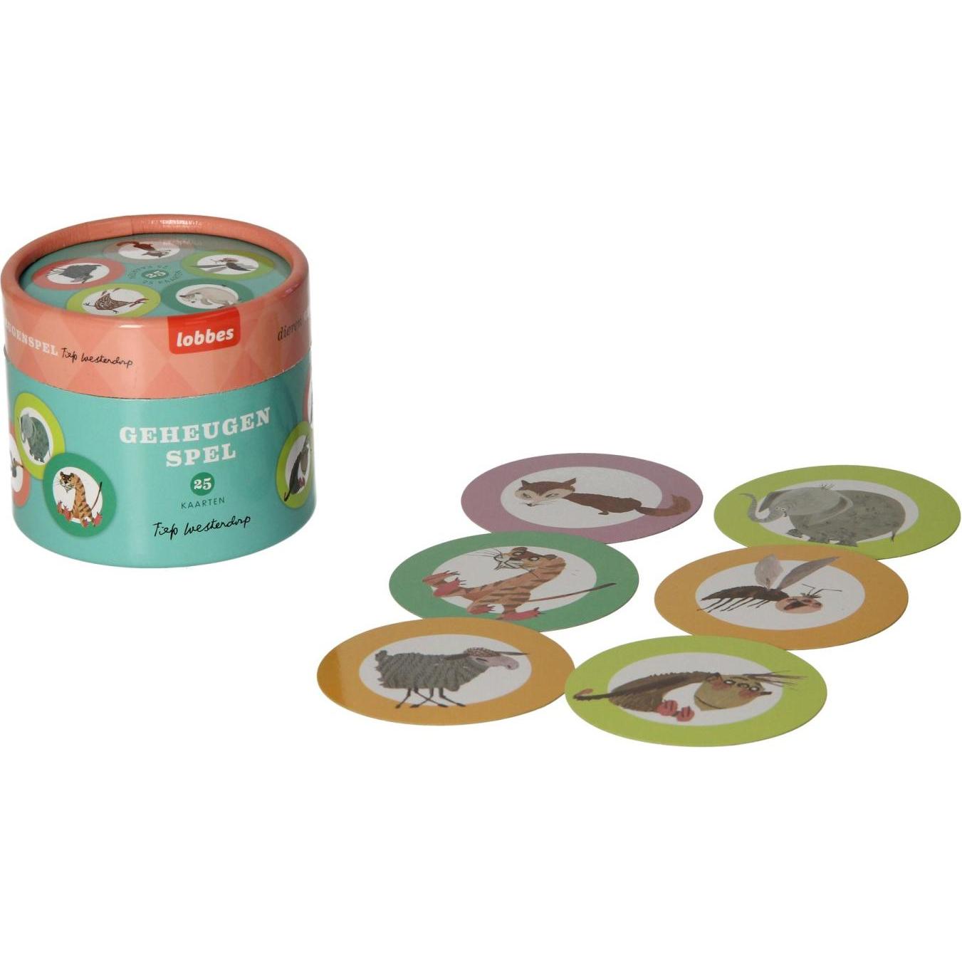 Lobbes Memory-Spiel Tiere von Fiep, 32-tlg.