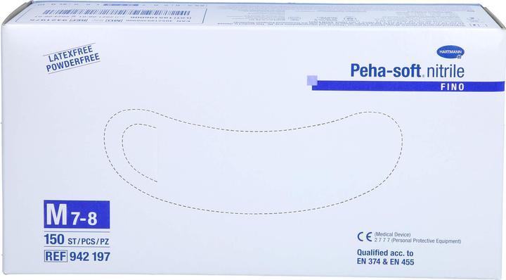 Actual product image Hartmann Peha-soft nitrile fino under hand, 150 pcs HAS (M)