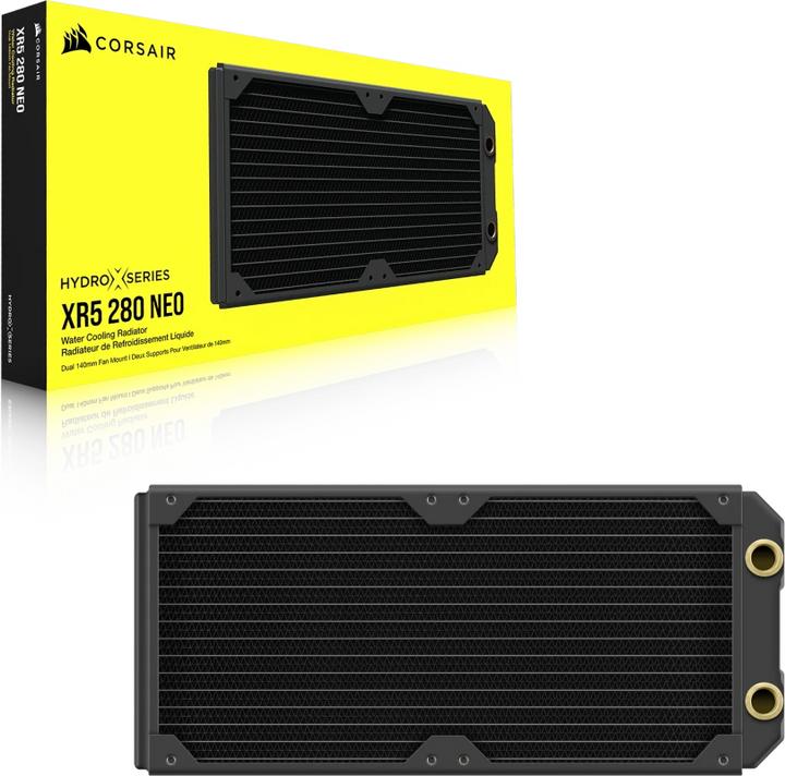 Produktbild Corsair Radiator XR5 280 Neo 280mm rad (140 mm)