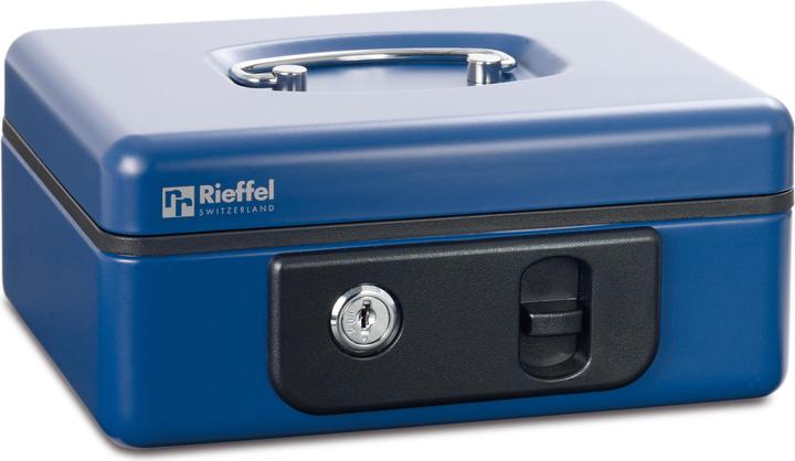 Produktbild Rieffel Geldkassette mit Federdeckel DELUXE 3 BLAU