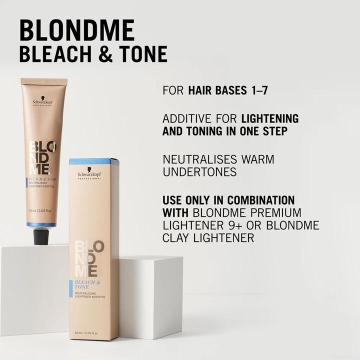 Produktbild Schwarzkopf Blondme Bleach & Tone Matt 60ml (Matt)