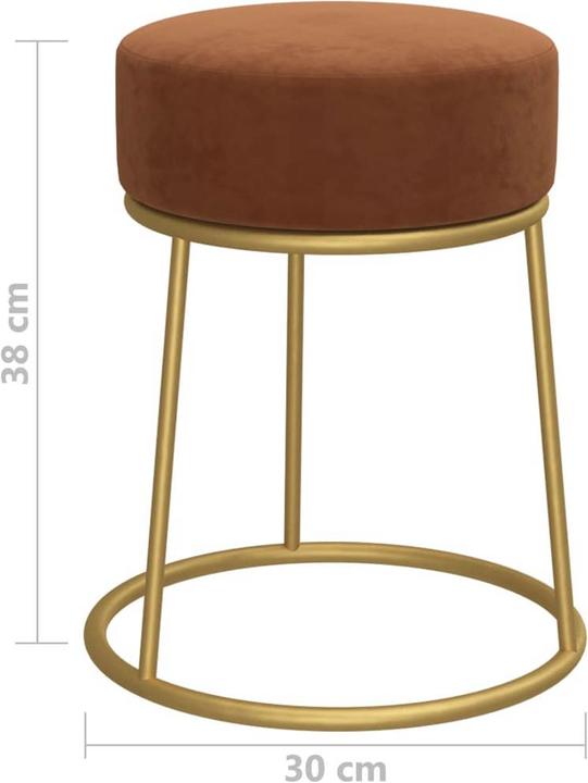 Actual product image vidaXL Stool