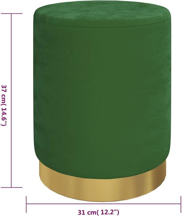 Actual product image vidaXL Stool