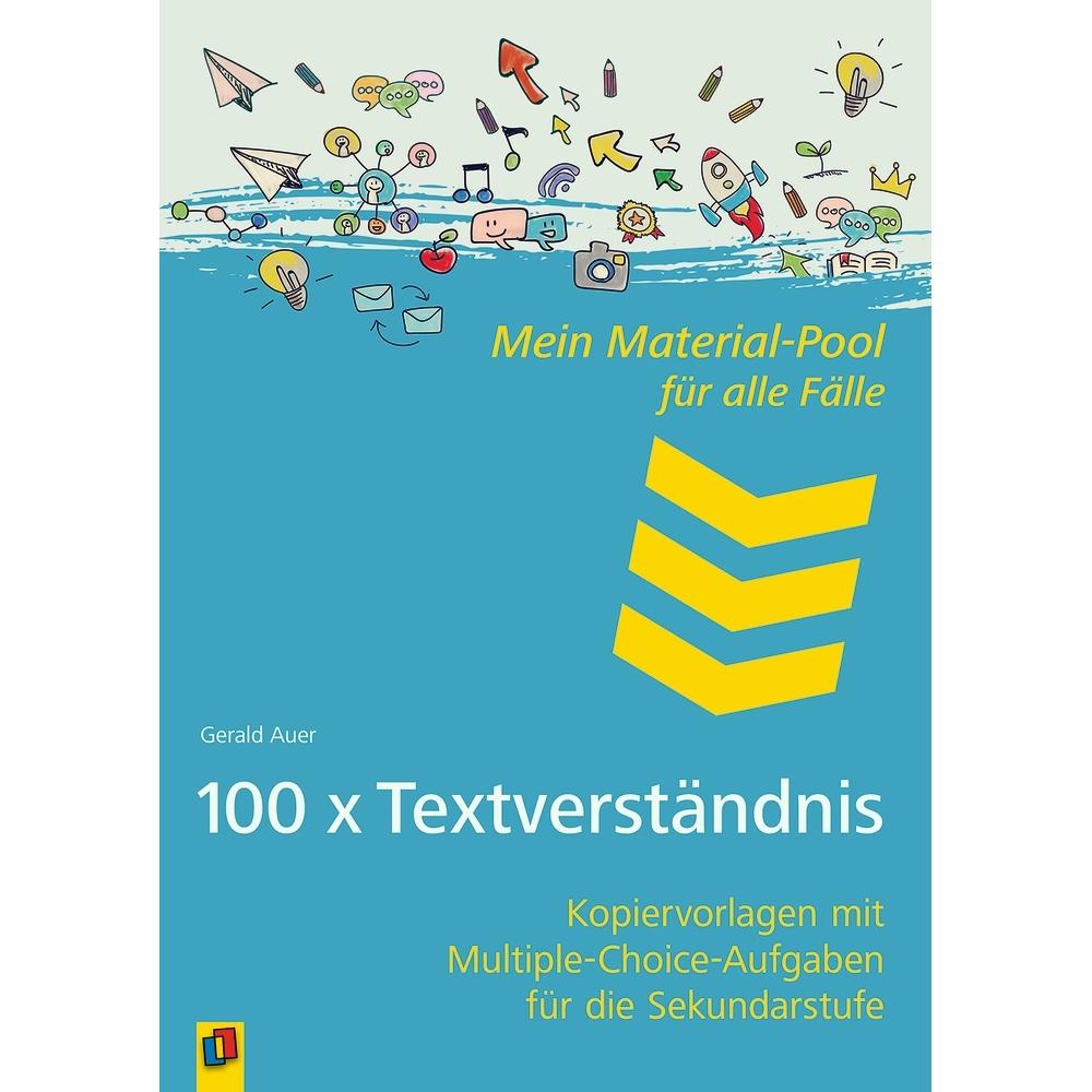 100 x Textverständnis. Kopiervorlagen mit Multiple-Choice-Aufgaben, Schulbücher