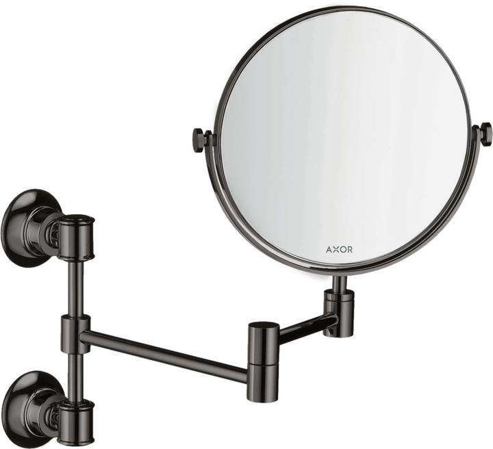 Chrome noir poli