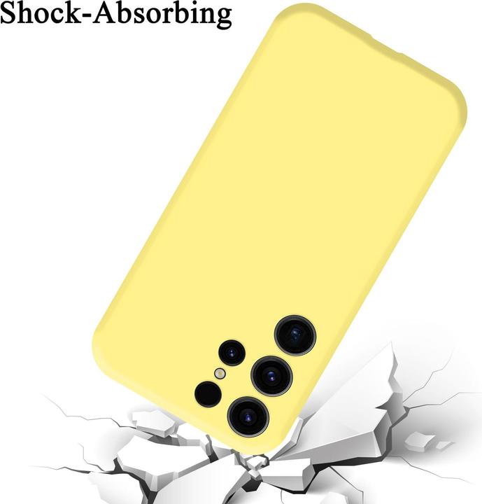 Image du produit Cadorabo Coque TPU Liquid Silicone Case (Samsung Galaxy S23 Ultra)