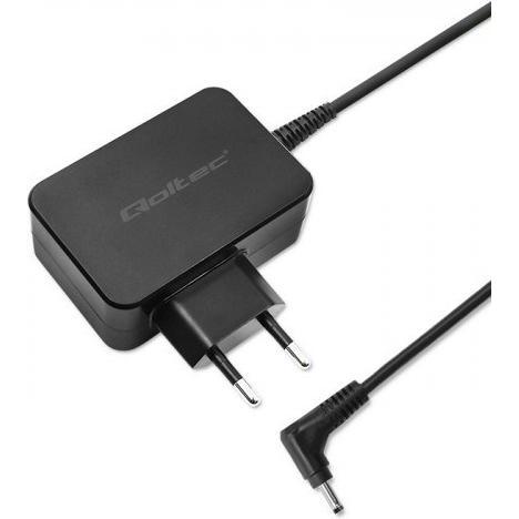 Qoltec 51032 Power adapter for ultrabook (45 W), Notebook Netzteil, Schwarz