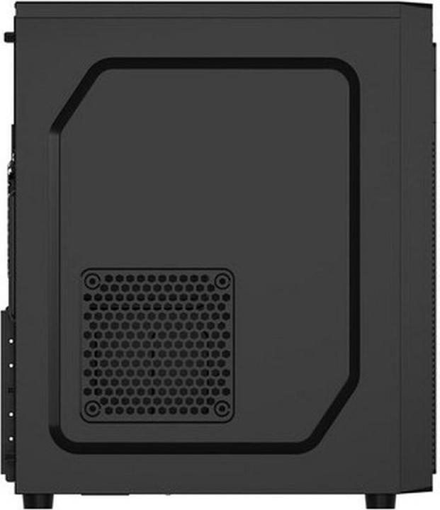 Actual product image Genesis Natec ARACANTA Midi Tower computer case - black (mATX, Mini-ITX, ATX)