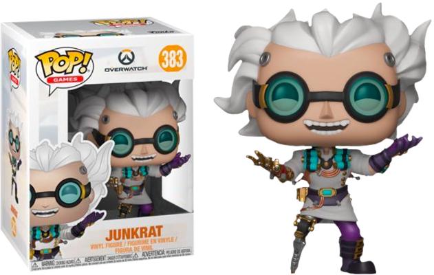 Actual product image Funko POP! Overwatch Junkrat Junkenstein