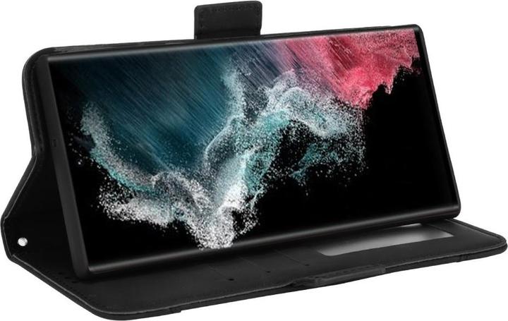 Image du produit Cover-Discount Galaxy S22 Ultra - Etui avec de nombreux rangements pour cartes noir (Samsung Galaxy S22 Ultra)