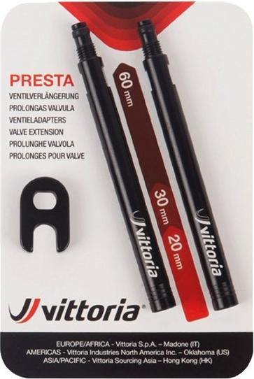 Actual product image Vittoria Presta valve extension 30 mm