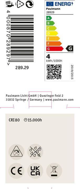 Immagine prodotto Paulmann Riflettore (GU10, 250 lm, 1 x)