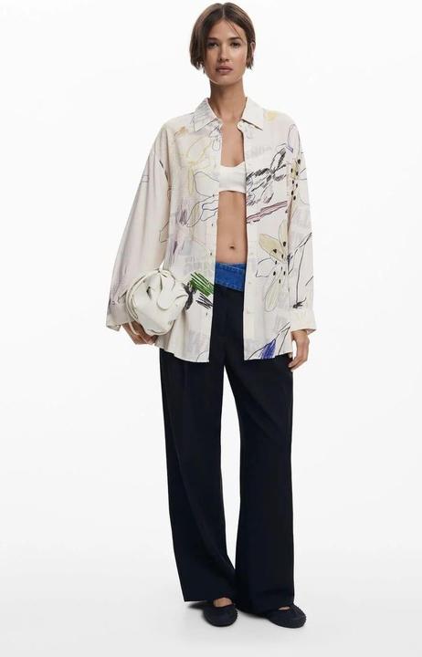 Immagine prodotto Desigual Camicia Maniche Lunghe Donna Bianco (XS)