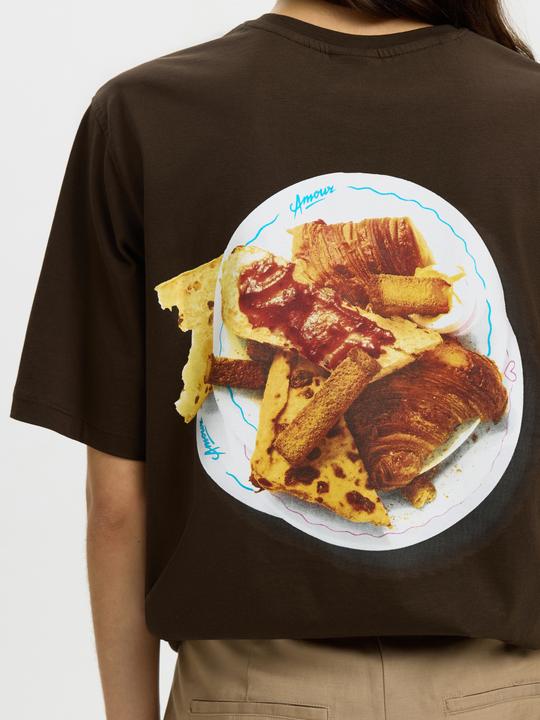 Produktbild Selected Regular Fit Print T-Shirt (S)