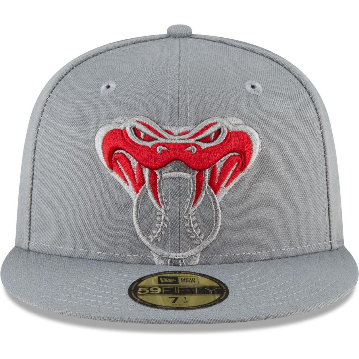 Thumbnail - New Era, Herren, Cap, 59Fifty Cap - STORM Arizona Diamondbacks - 7 3/4, Grau, (7 3/4)