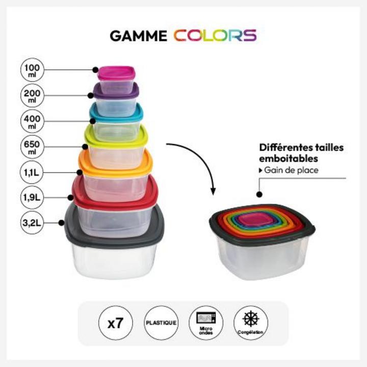 Actual product image 5Five Storage drills - 7-set - Freshness guaranteed