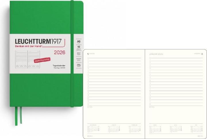 Immagine prodotto Leuchtturm1917 Agenda Medium (A5, 1 giorno / 1 pagina)
