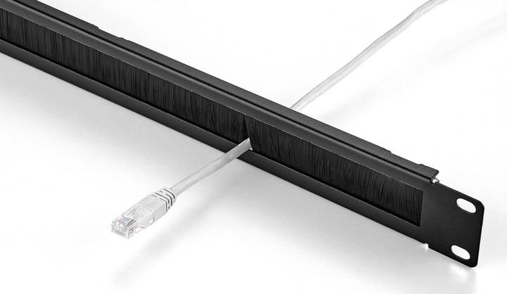 Actual product image Renkforce 48.26 cm (19"³) cable entry 1U with brush insert RF-KDB-100B