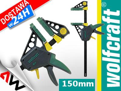 Produktbild wolfcraft Einhandzwinge EHZ „PRO“ 100/150 mm (150 mm)