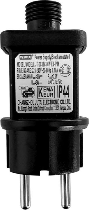 Actual product image Mojawo XXL LED Metal Christmas Tree with Star warm white 154 LEDs 240cm